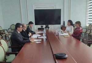 Проведена встреча с постпредом ПРООН в Узбекистане